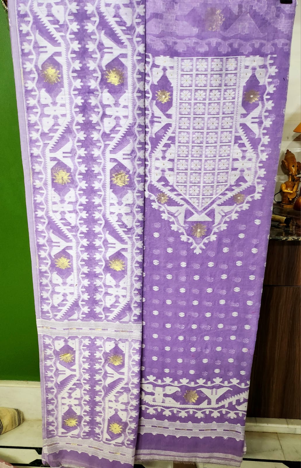 Woven Jamdani Kurta Dupatta Sets - Rebistore