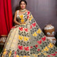 DESIGND DHAKAI JAMDANI SAREE COLOR BEIGE - Rebistore