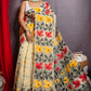 DESIGND DHAKAI JAMDANI SAREE COLOR BEIGE - Rebistore
