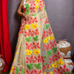 DESIGND DHAKAI JAMDANI SAREE COLOR BEIGE - Rebistore