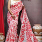 DESIGND DHAKAI JAMDANI SAREE COLOR WHITE - Rebistore