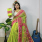 Woven Design Dhakai Jamdani saree Blouse piece available Color Multicolor - Rebistore