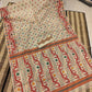 Woven Design Dhakai Jamdani saree Color Beige - Rebistore