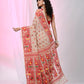 Woven Design Dhakai Jamdani saree Color Beige - Rebistore