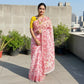 Woven Design Jamdani Saree Color White - Rebistore