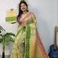 Woven Design Soft Dhakai Jamdani saree - Rebistore