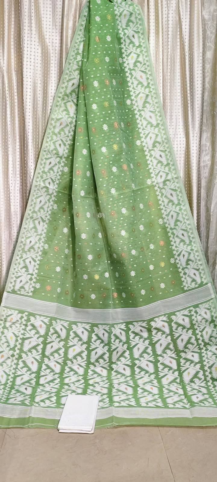 Woven Design Soft Jamdani Saree - Rebistore