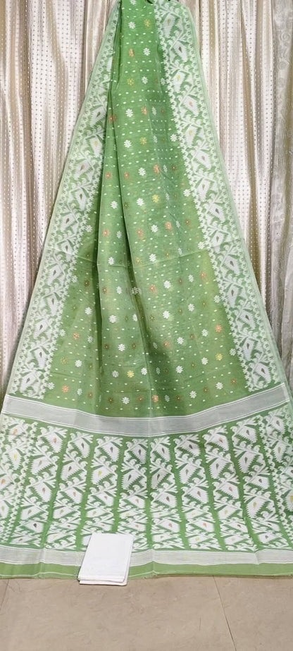 Woven Design Soft Jamdani Saree - Rebistore