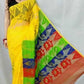 Woven Design Soft Jamdani Saree Cotton Silk Color Yellow - Rebistore
