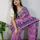 WOVEN DESIGND DHAKAI JAMDANI SAREE - Rebistore