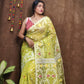 WOVEN DESIGND DHAKAI JAMDANI SAREE - Rebistore