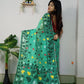 WOVEN DESIGND DHAKAI JAMDANI SAREE - Rebistore