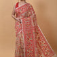 Woven Design Dhakai Jamdani Saree  Color Beige