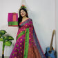 Woven Dhakai Jamdani saree with blouse piece - Rebistore