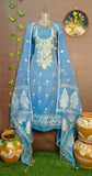 Woven Jamdani Kurta Dupatta Sets Without Unstitched - Rebistore