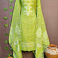 Woven Jamdani Kurta Dupatta Sets Without Unstitched - Rebistore