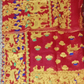 Woven Jamdani Saree Color Yellow Red - Rebistore