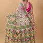 Soft Dhakai Jamdani Saree Cotton Silk Saree Color Beige - Rebistore