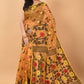 Soft Dhakai Jamdani Saree Cotton Silk Saree Color G Mustard - Rebistore