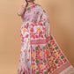 Soft Dhakai Jamdani Saree Silk Saree Color White - Rebistore