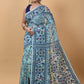 WOVEN DESIGND SOFT DHAKAI JAMDANI SAREE - Rebistore