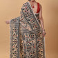 WOVEN DESIGND SOFT DHAKAI JAMDANI SAREE COLOR BEIGE - Rebistore