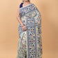 WOVEN DESIGND SOFT DHAKAI JAMDANI SAREE COLOR BEIGE - Rebistore