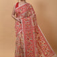 WOVEN DESIGND SOFT DHAKAI JAMDANI SAREE COLOR BEIGE - Rebistore