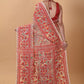 WOVEN DESIGND SOFT DHAKAI JAMDANI SAREE COLOR BEIGE - Rebistore