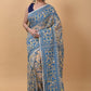 WOVEN DESIGND SOFT DHAKAI JAMDANI SAREE COLOR BEIGE - Rebistore