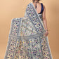 WOVEN DESIGND SOFT DHAKAI JAMDANI SAREE COLOR BEIGE - Rebistore