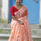Woven Jamdani Cotton Silk Saree - Rebistore