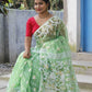 Woven Jamdani Cotton Silk Saree - Rebistore