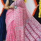 Woven Soft Dhakai Jamdani Saree Cotton Silk - Rebistore